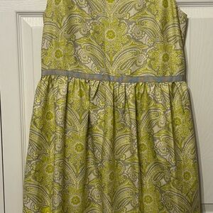 LOFT Green Sundress for Cocktail Events